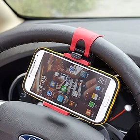VoltCar CarSuper™ Universal Steering Wheel Phone Holder - (🔥Last Day of 50% OFF Promotion!)
