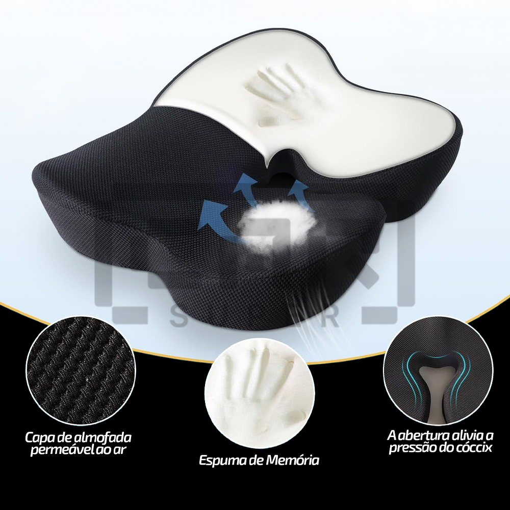 ComfortMax Nivus™ Almofada Ergonômica de Espuma Viscoelástica