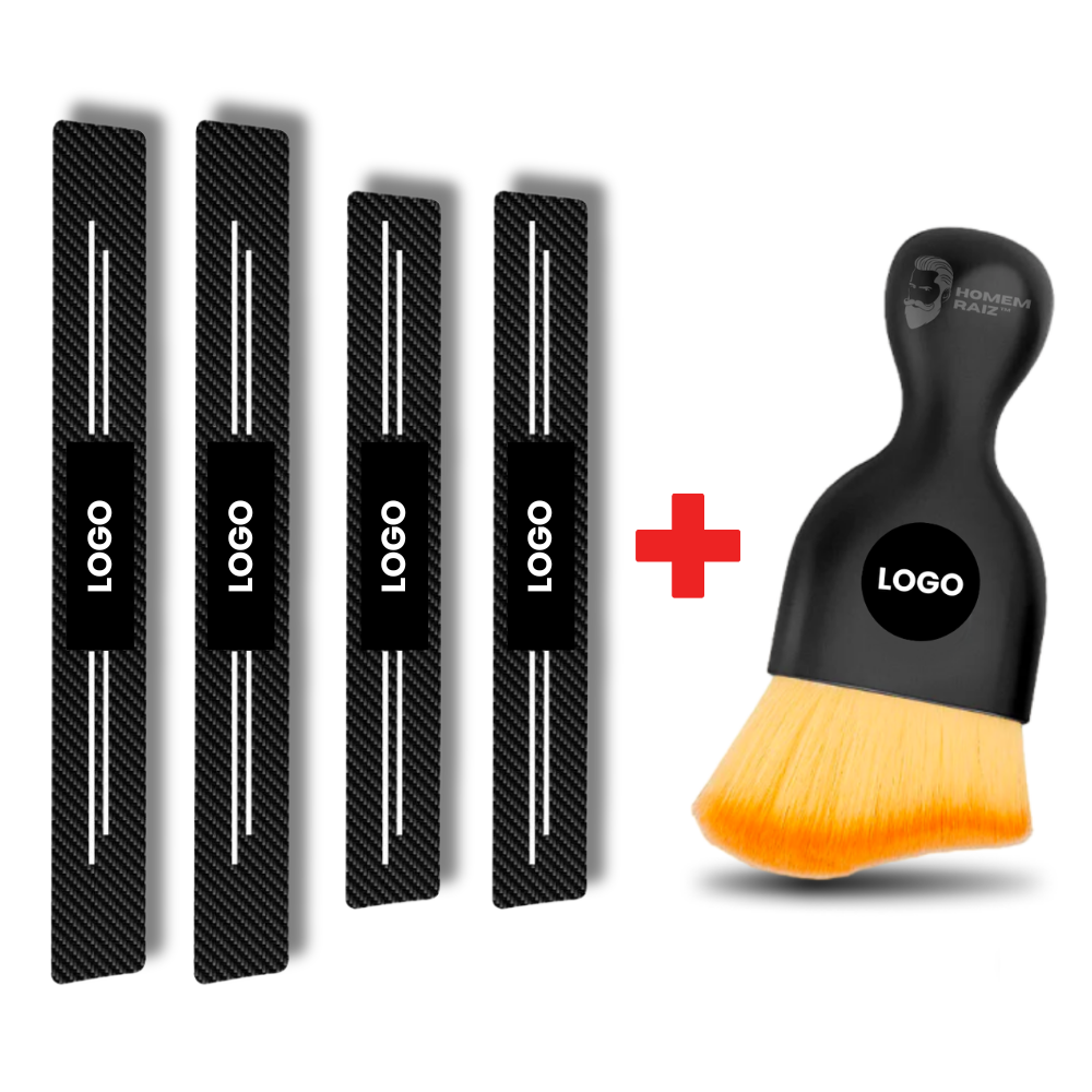 (OFERTA ESPECIAL) Kit 4 Protetores de Soleira Homem Raiz™ + BRINDE